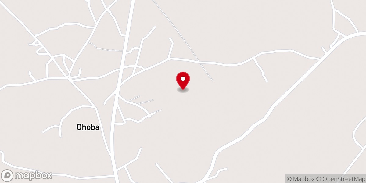 Map showing location of Living Faith Church, Ubomiri