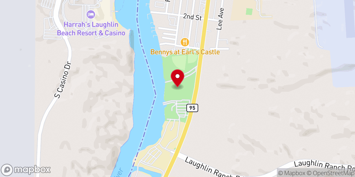 Map showing location of Colorado River Historical Society