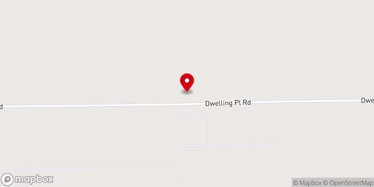 Map showing location of Harrison Grove Church