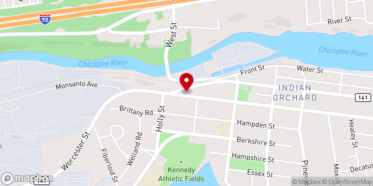 Map showing location of Reign Fire Church