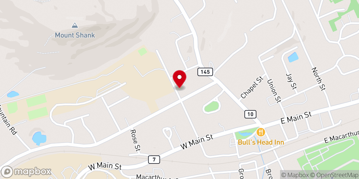 Map showing location of St Vincent De Paul Catholic Church