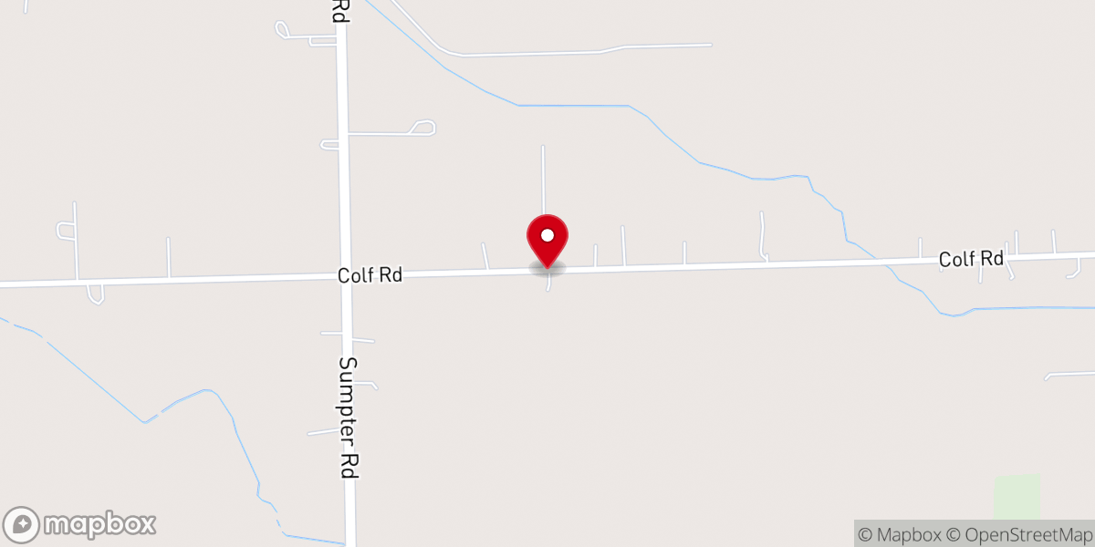 Map showing location of Pilgrim Guide Missionary Church