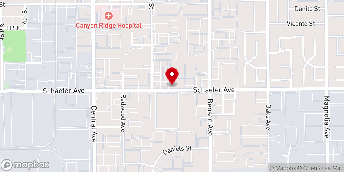 Map showing location of East Sarang Community Church