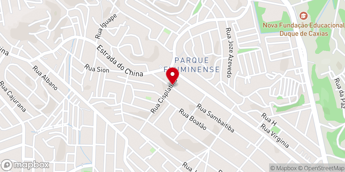 Map showing location of Igreja Pentecostal Ressurreição e Vida