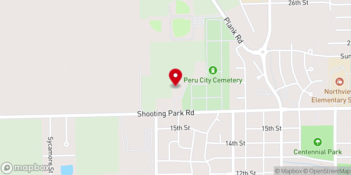 Map showing location of Grace Bible Fellowship