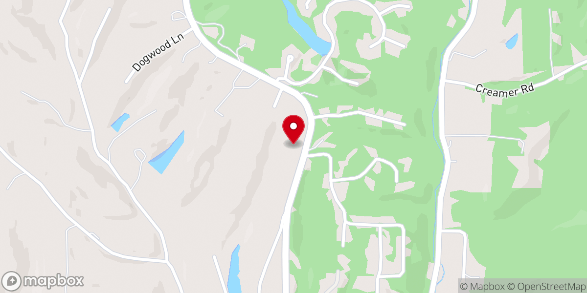 Map showing location of Saint Agnes Church