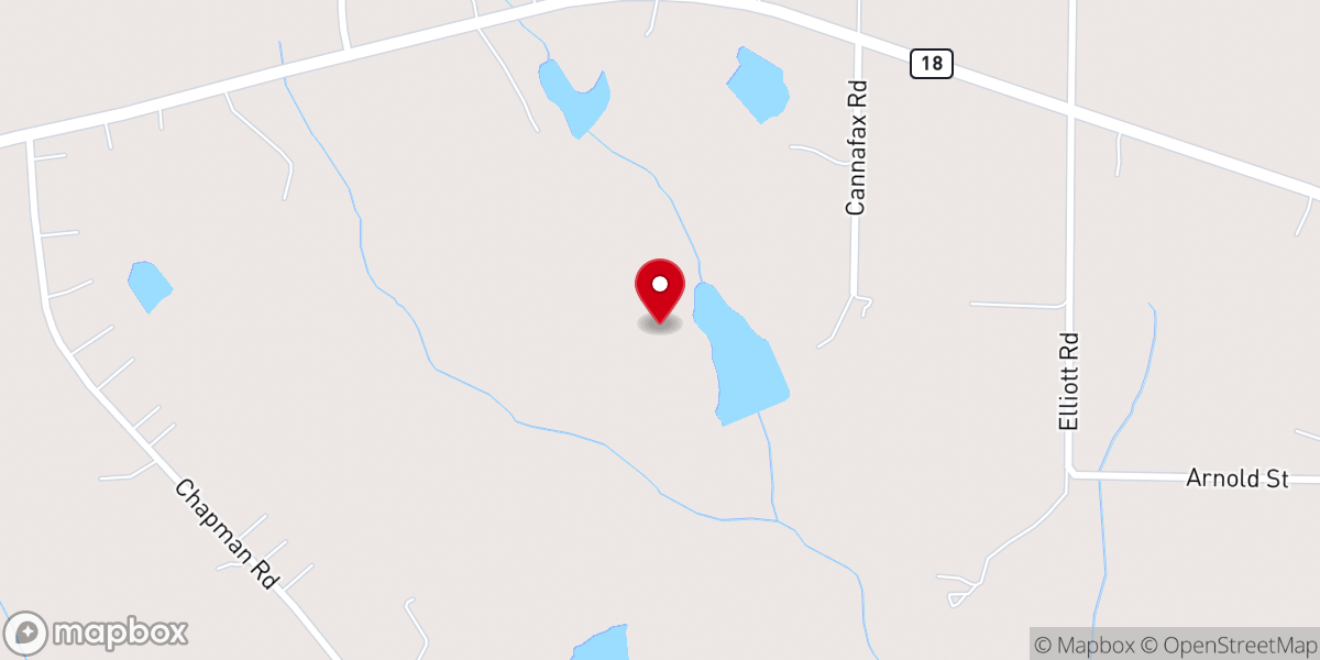 Map showing location of Beth Stephens Ministries Inc