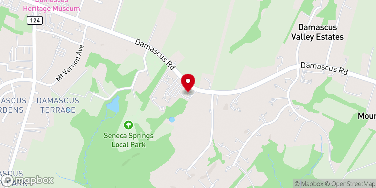 Map showing location of St Paul Rectory and Parish Office