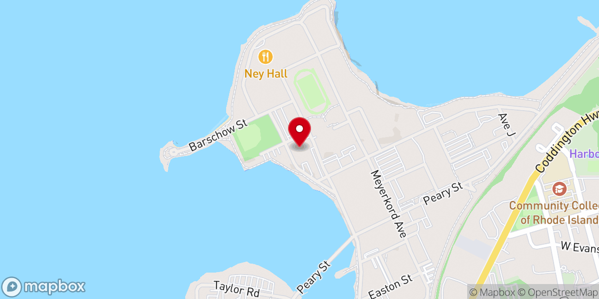 Map showing location of Chapel of Hope