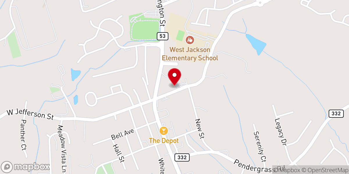 Map showing location of Braselton Seventh-day Adventist House of Prayer