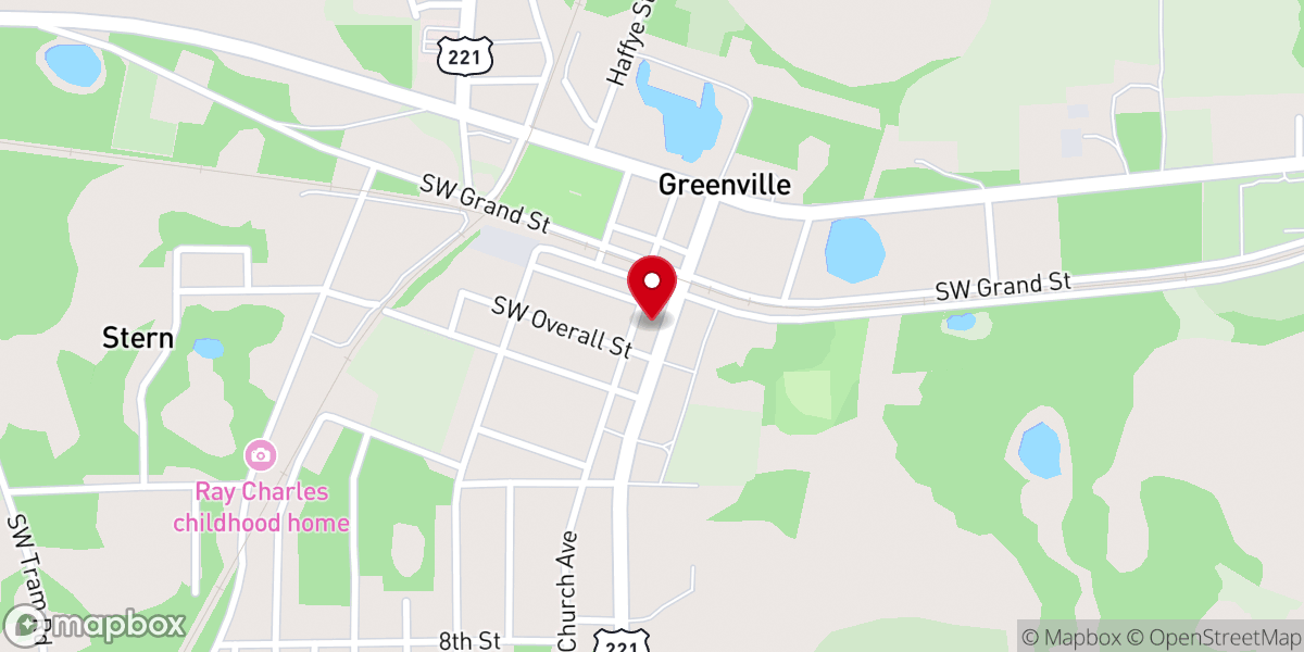 Map showing location of St. Andrew the Apostle Orthodox Church