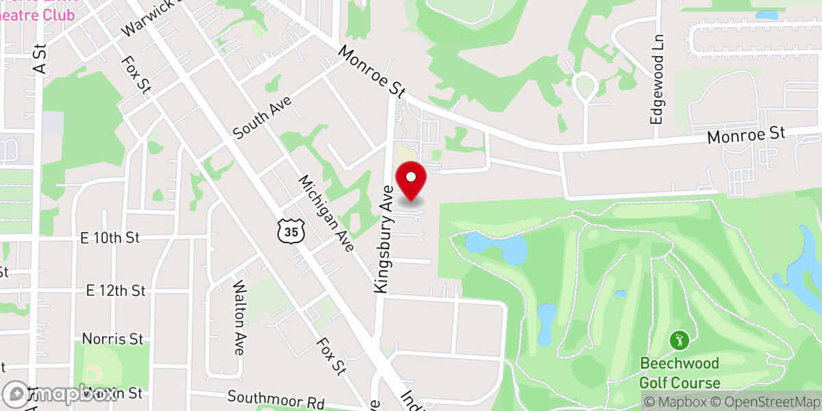 Map showing location of Saint Mary of the Angels