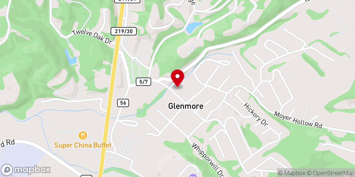 Map showing location of New Life Fellowship Church