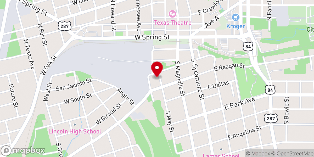 Map showing location of West Union Baptist Church Inc