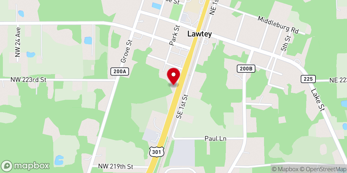 Map showing location of Revelation Church