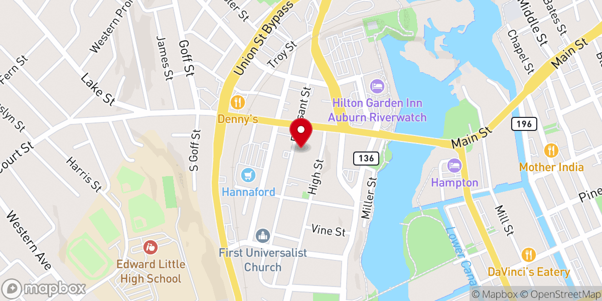 Map showing location of Saint Michaels Episcopal Church