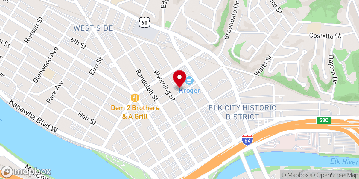 Map showing location of Canaan United Methodist Church