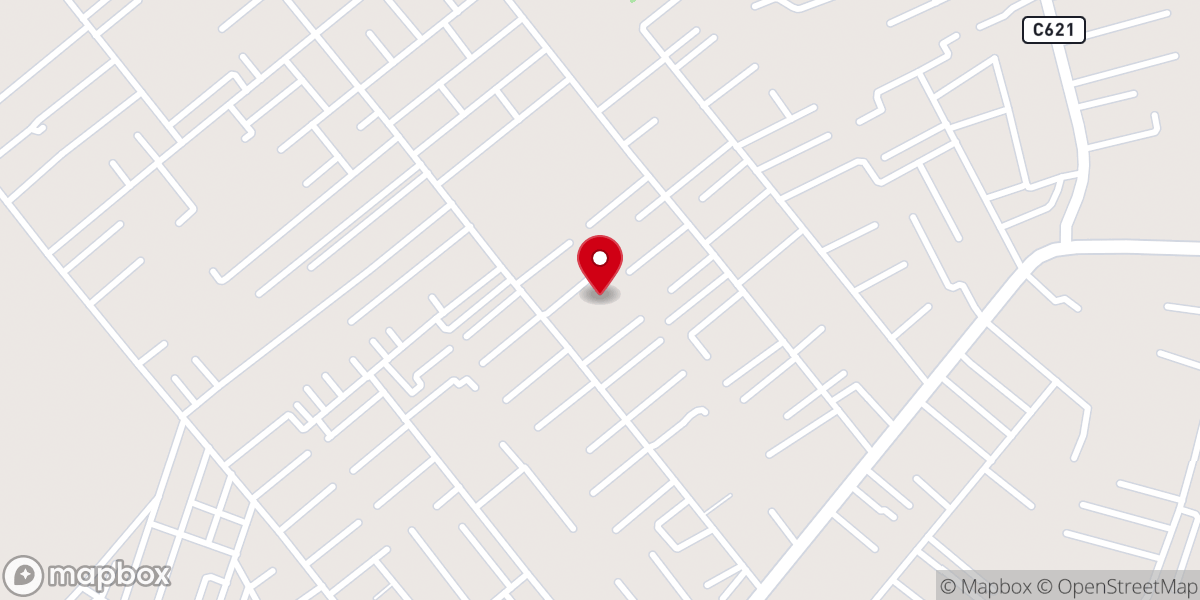 Map showing location of Sorngetung Catholic Church