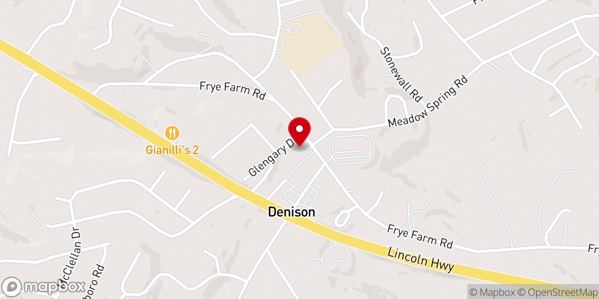 Map showing location of Victorious Life Church