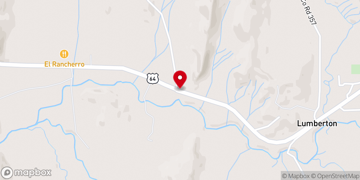 Map showing location of Baptist Mission Dulce
