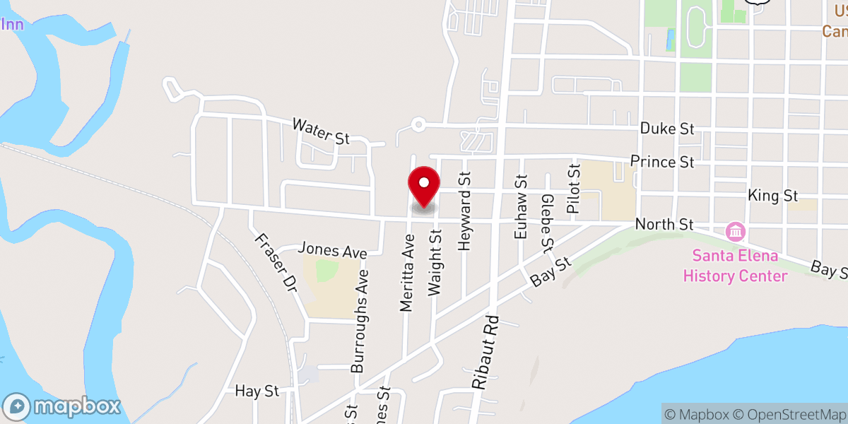 Map showing location of Salvation Army