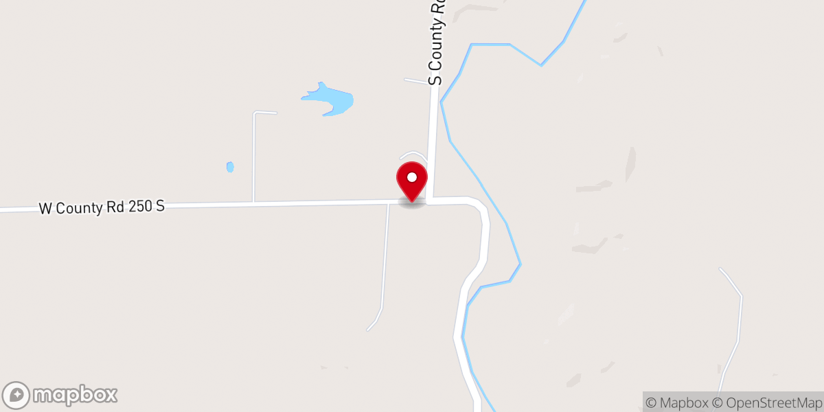 Map showing location of Decatur County Ecumenical Agape Center Inc