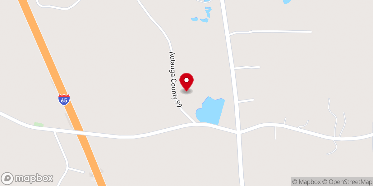 Map showing location of Myrick Chapel