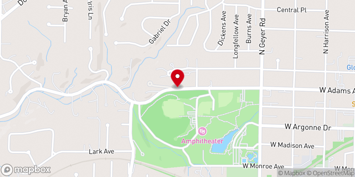 Map showing location of Community Covenant Church
