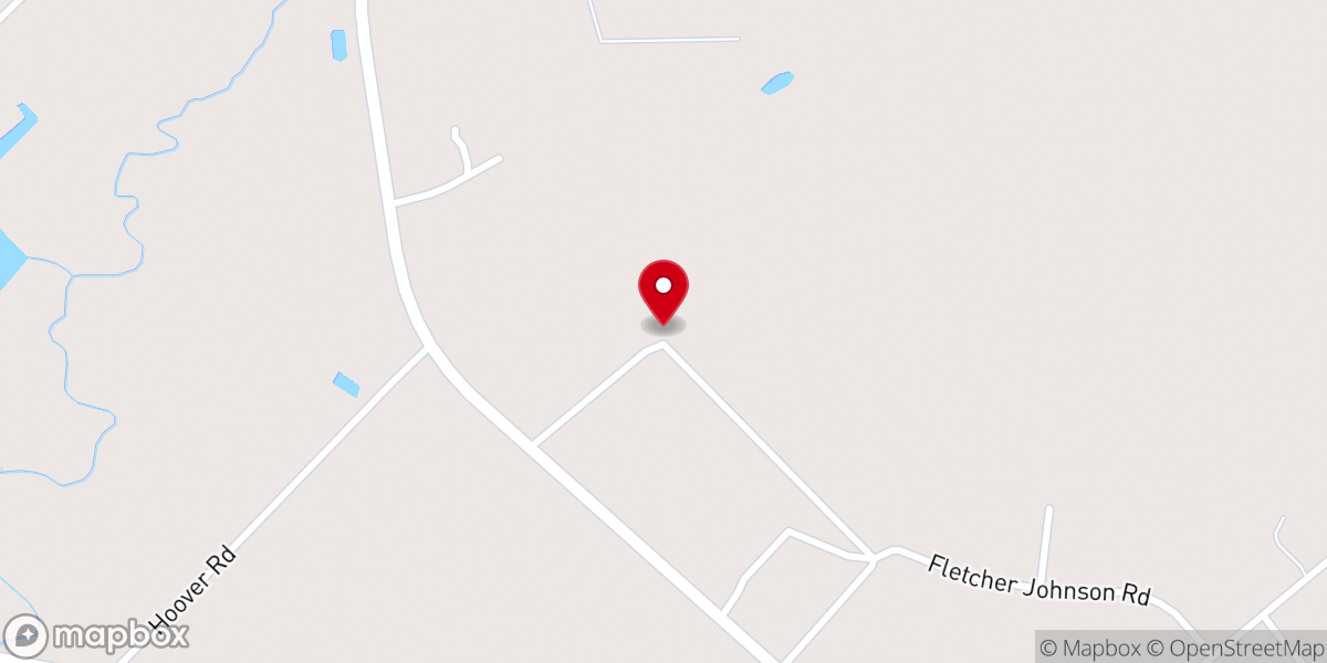Map showing location of Harrison Creek AME Zion Church