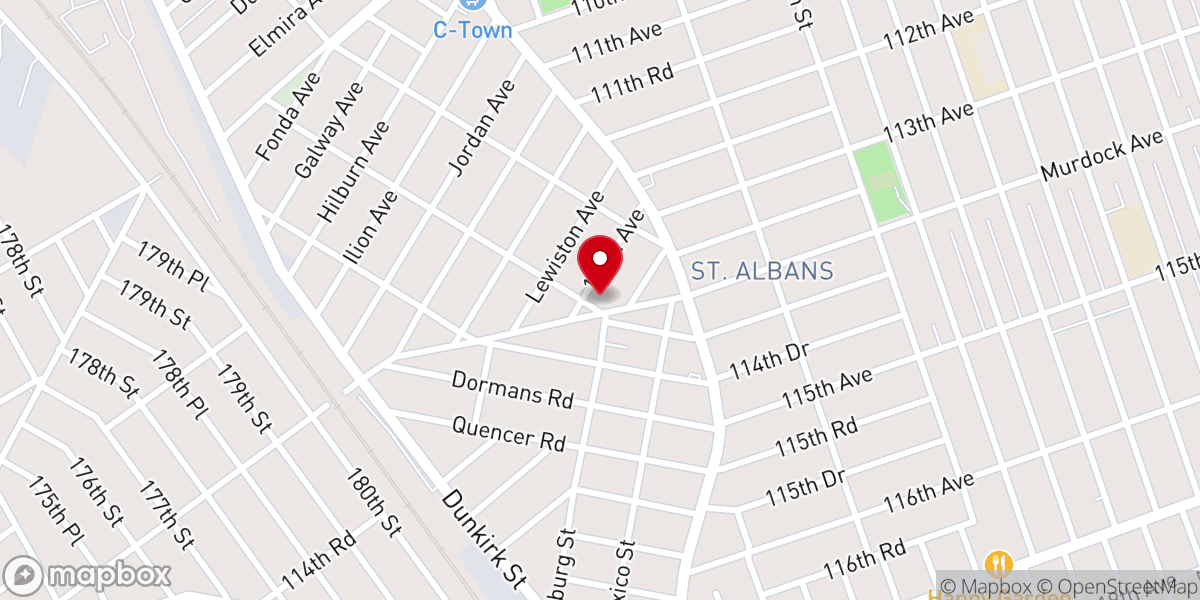 Map showing location of Heritage SDA Church