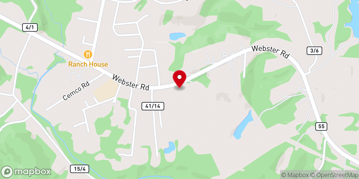 Map showing location of Celebrate Recovery Craigsville