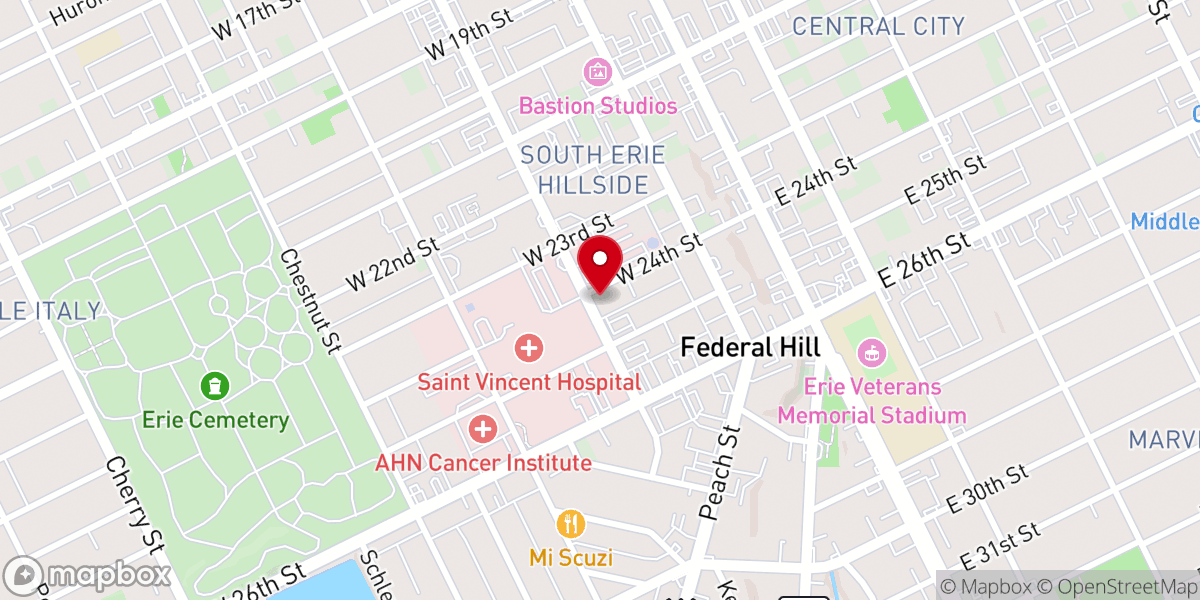 Map showing location of St Joseph church - Bread of Life Community