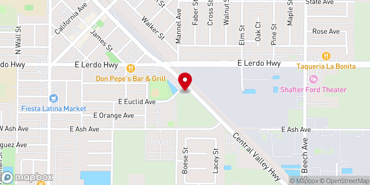 Map showing location of High Vision Ministries