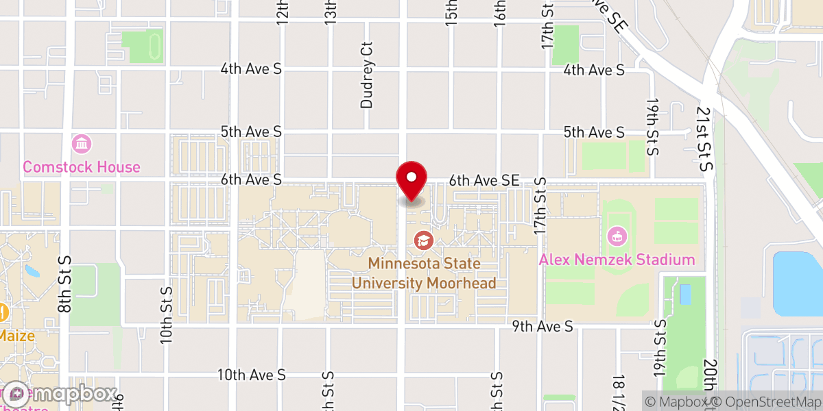 Map showing location of Center for Interfaith Projects