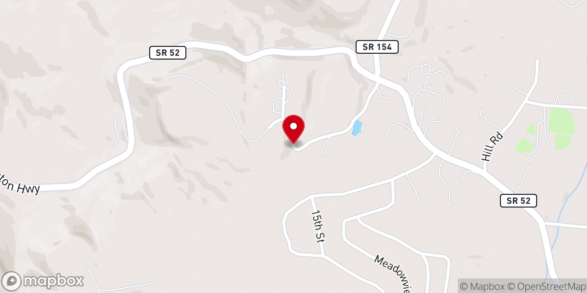 Map showing location of Mission Point