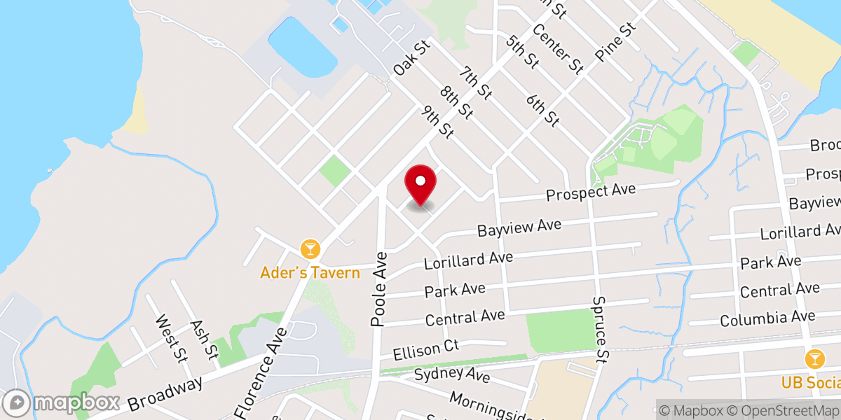 Map showing location of Grace United Methodist Church