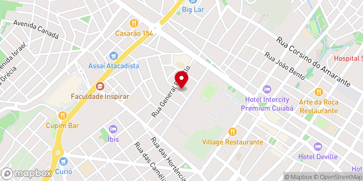 Map showing location of IGREJA ASSEMBLEIA DE DEUS - GOIABEIRAS
