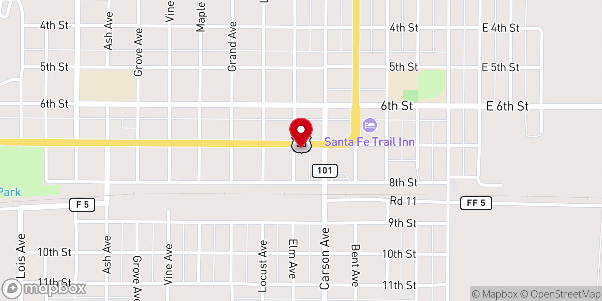 Map showing location of St Mary's Catholic Parish Hall
