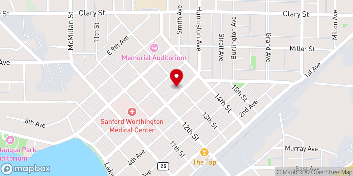 Map showing location of Iglesia de Dios de La Profecia