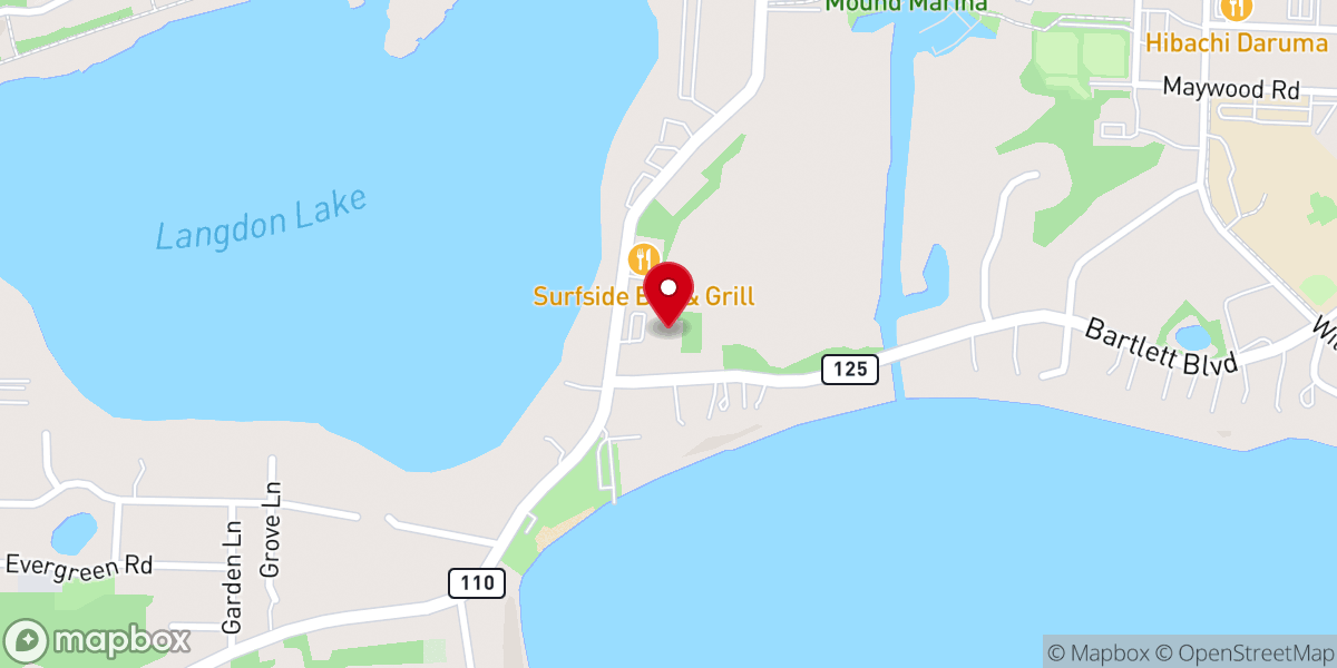 Map showing location of Gillespie Center