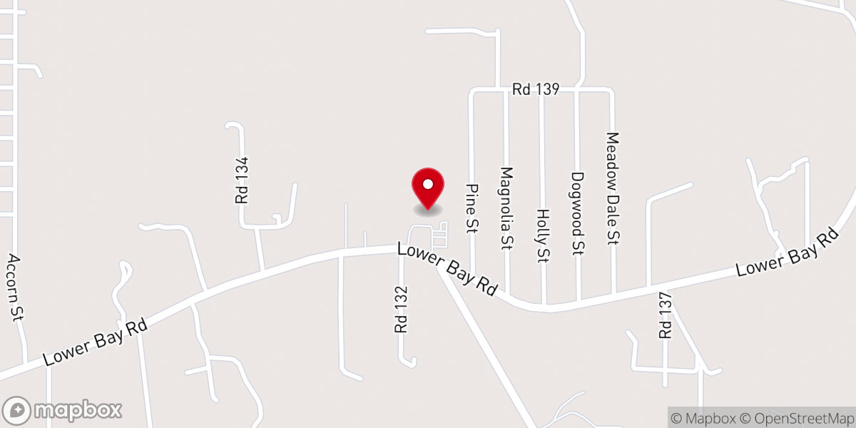 Map showing location of St Anne Catholic Church