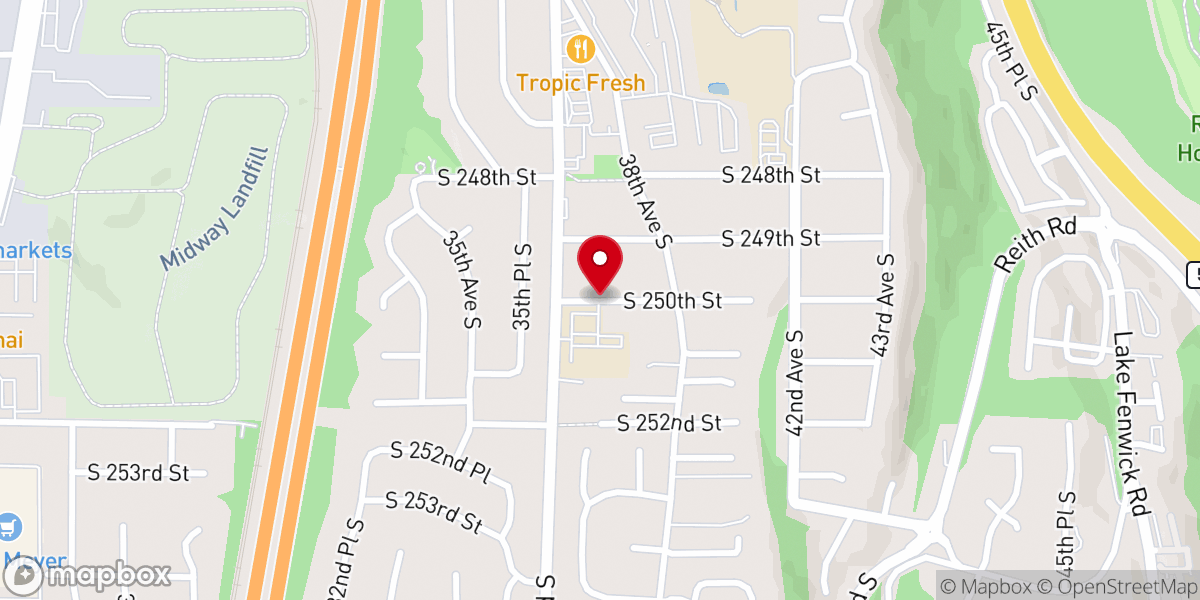 Map showing location of Casa De Dios Bethel