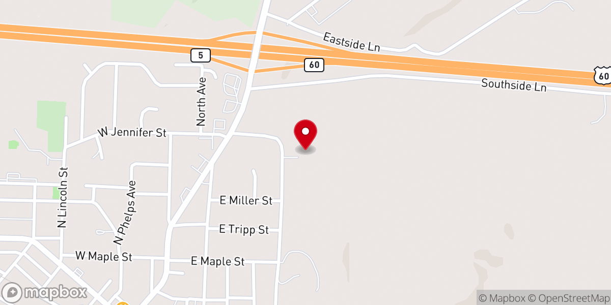 Map showing location of Immaculate Heart of Mary Catholic
