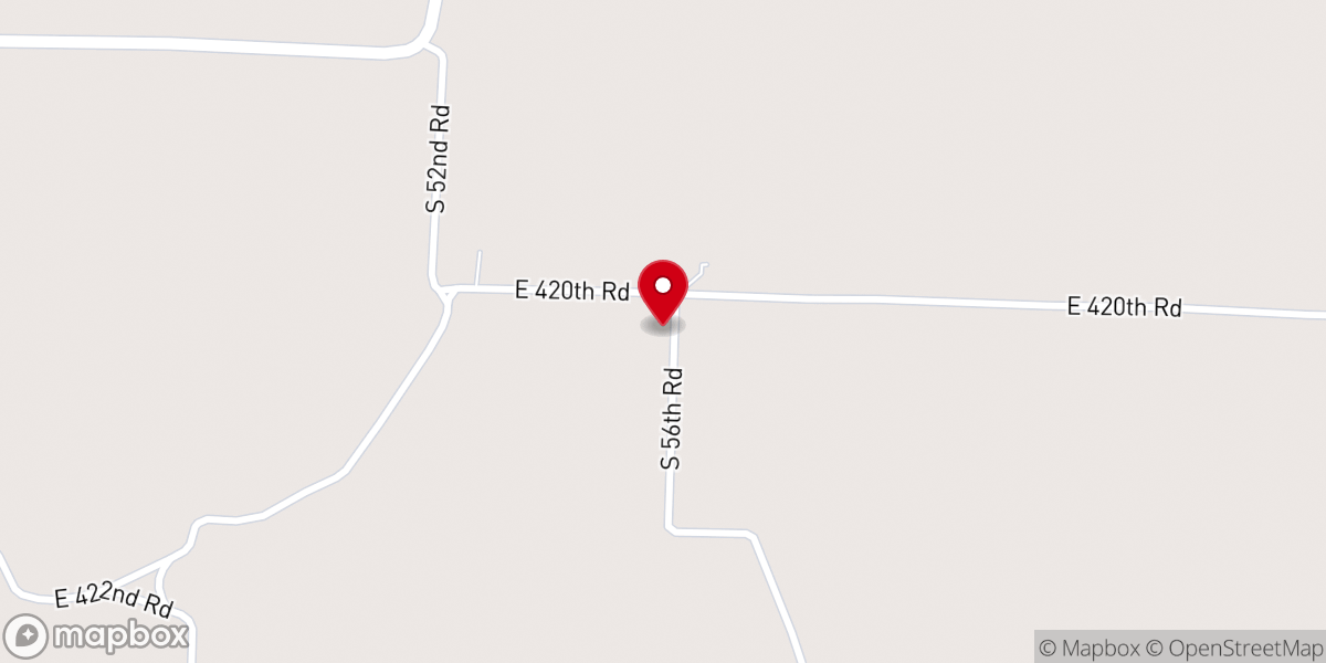 Map showing location of Bismount Church