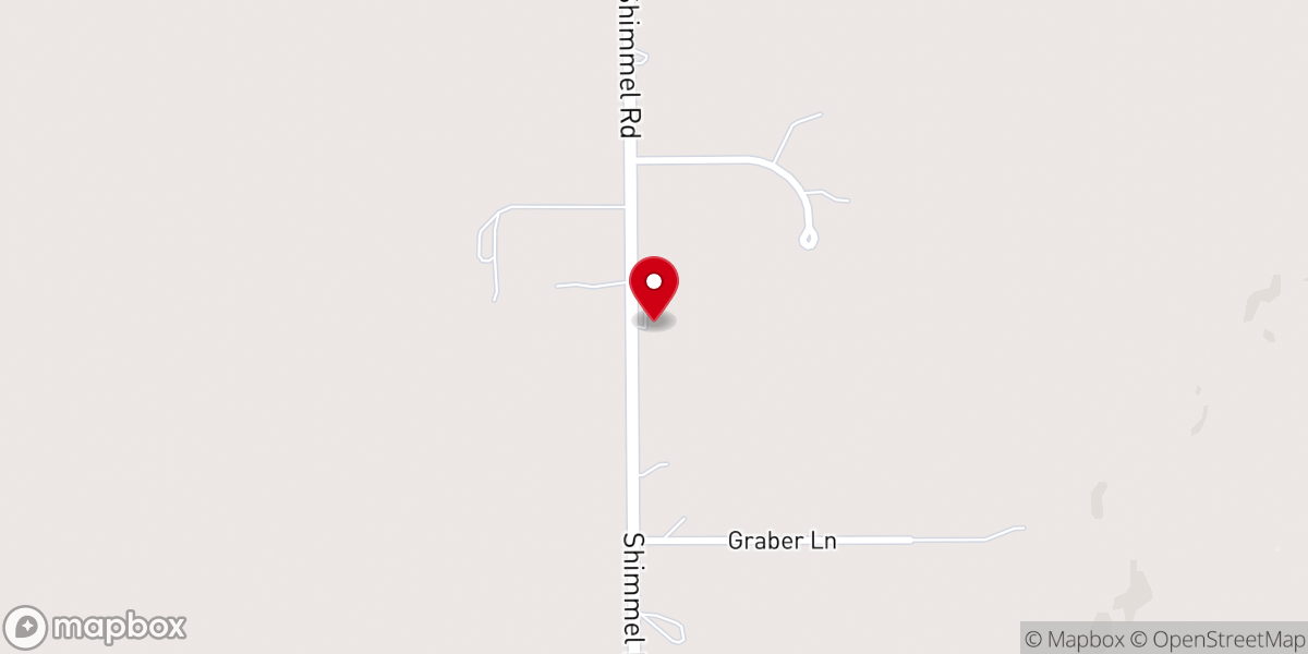 Map showing location of New Hope Community Church
