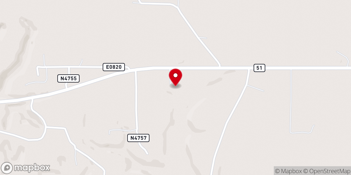 Map showing location of The Church of God of the Apostolic Faith
