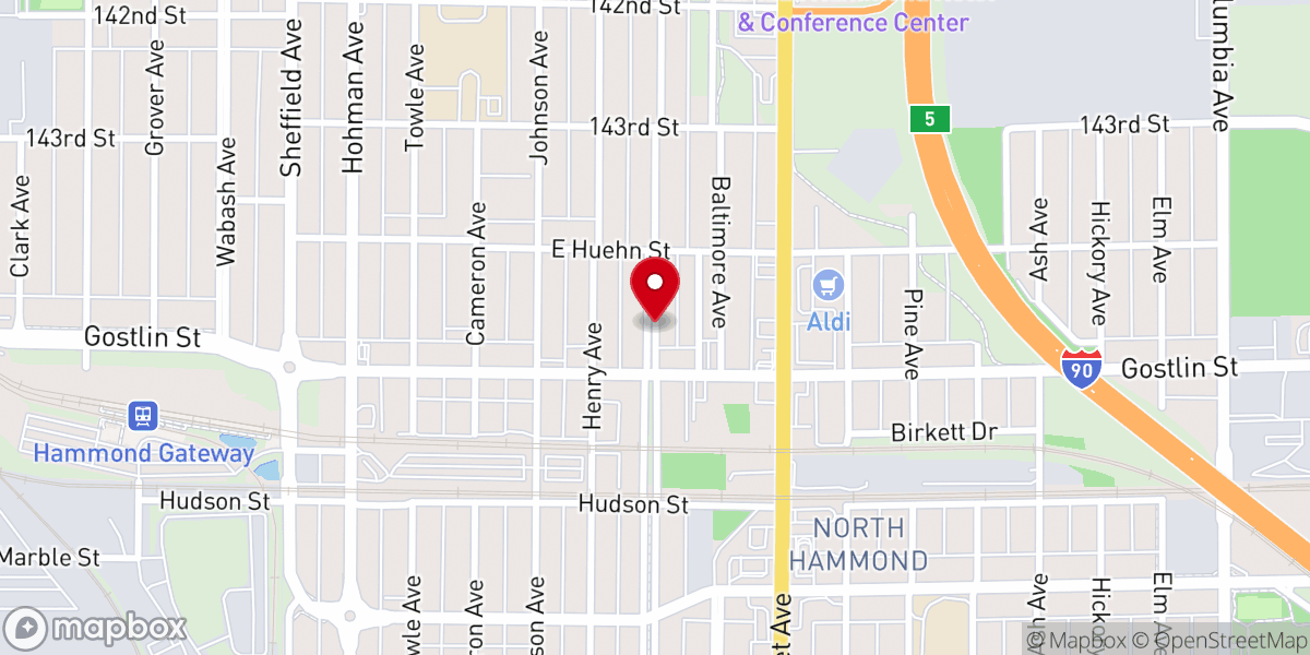 Map showing location of Bishop Noll Institute Foundation Inc