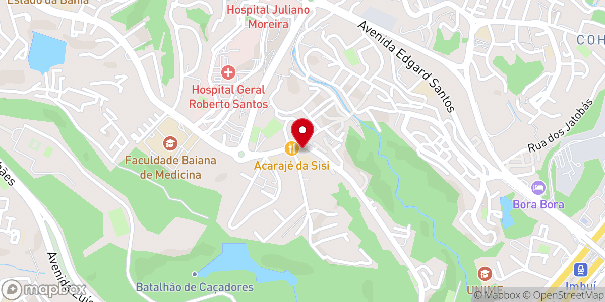 Map showing location of Paróquia Santa Dulce dos Pobres