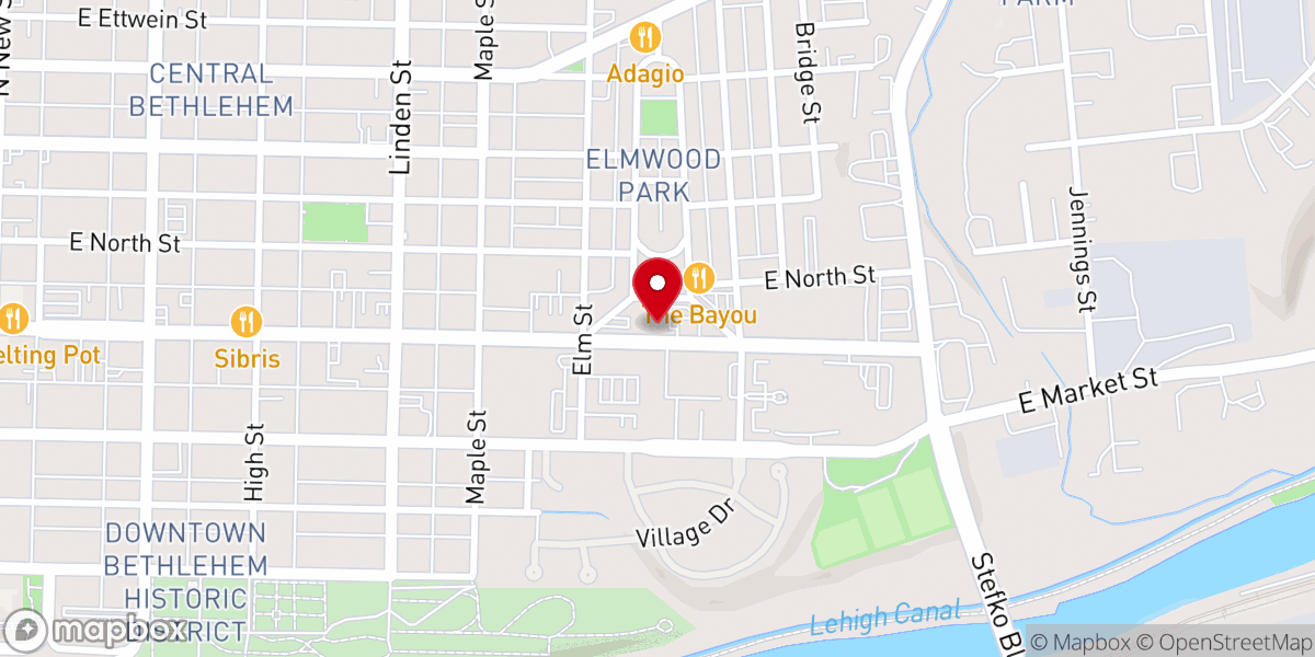 Map showing location of El Shaddai Bethlehem Ministries