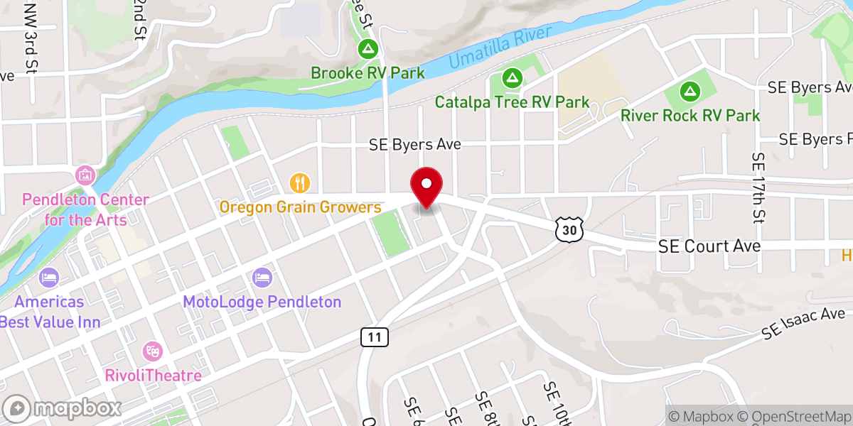 Map showing location of Catholic Church of St Mary